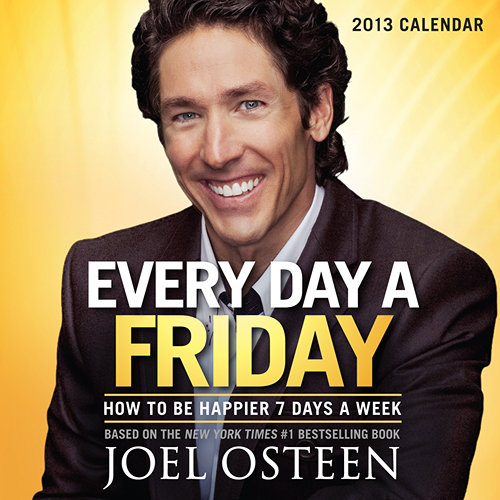 Joel Osteen motivational success desk calendars 2020-21