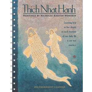 Fish in a Thich Nhat Hanh Planner featuring Honshin