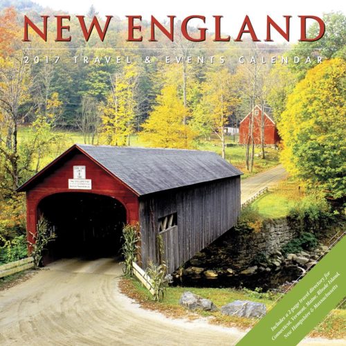 New England Wall Calendar - bridges of Madison County