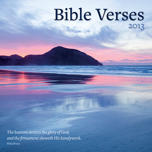 Bible Verses Calendar 2013