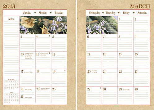 Verwonderend Marjolein Bastin weekly planners 2020-2021 - Unique Calendars Blog RX-92